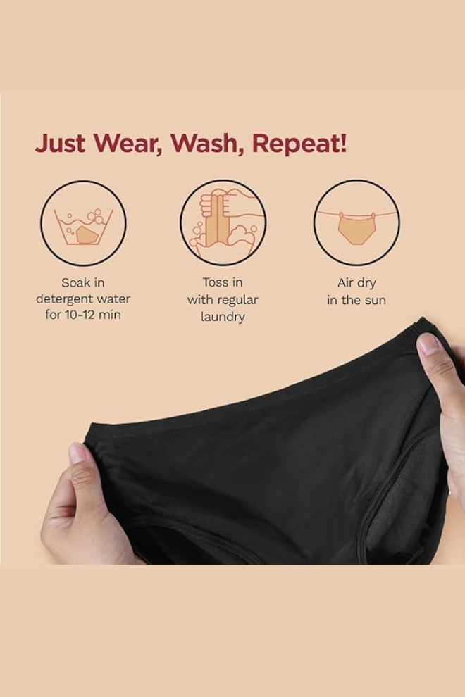 Wash Instriction of Period Panty